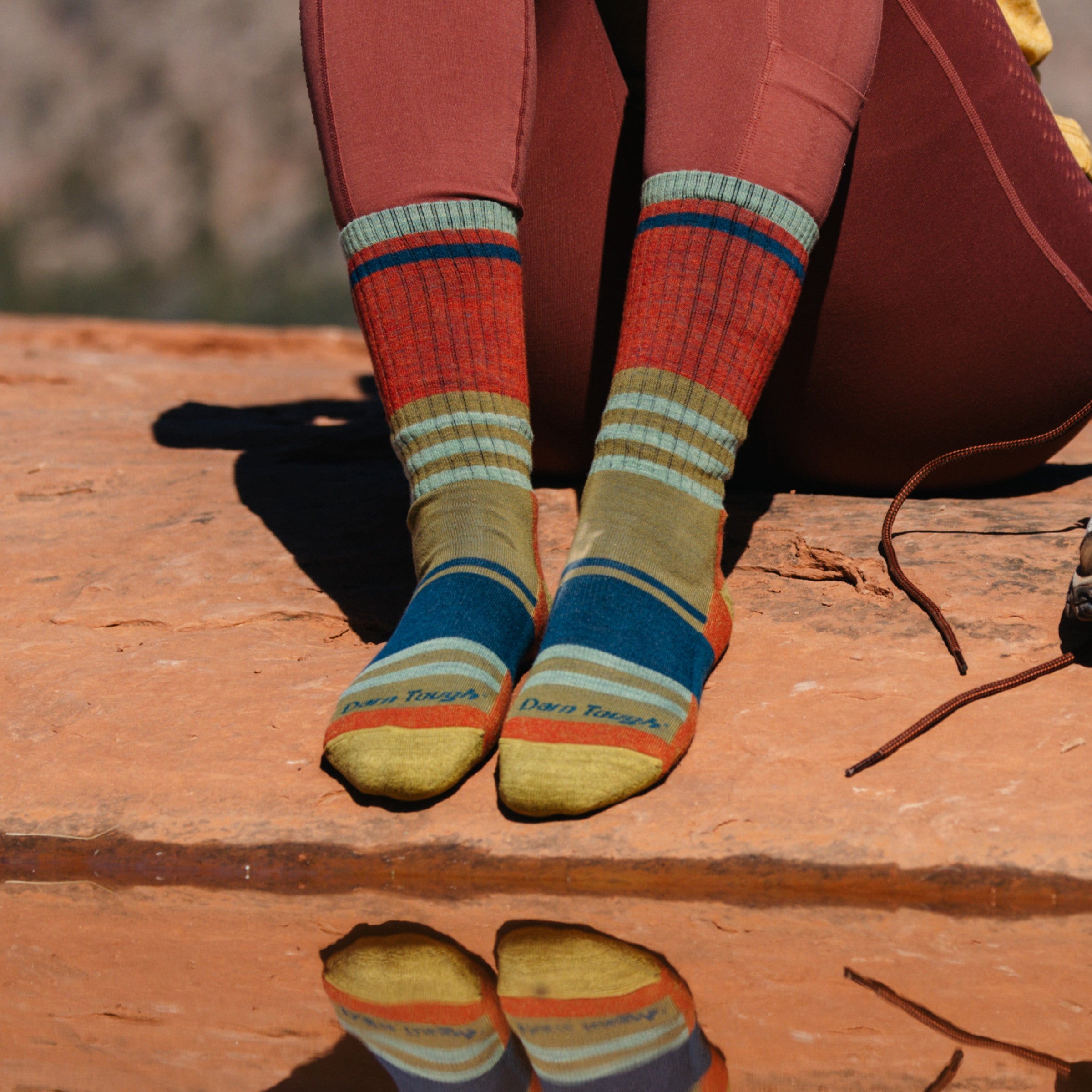 Women's Her Spur Boot Lightweight Hiking Socks- Last Chance - Image 4