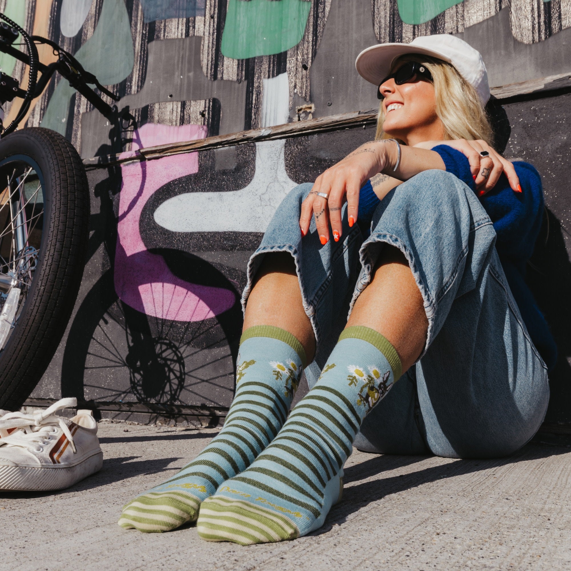 Women's Animal Haus Crew Lightweight Lifestyle Socks - Image 4