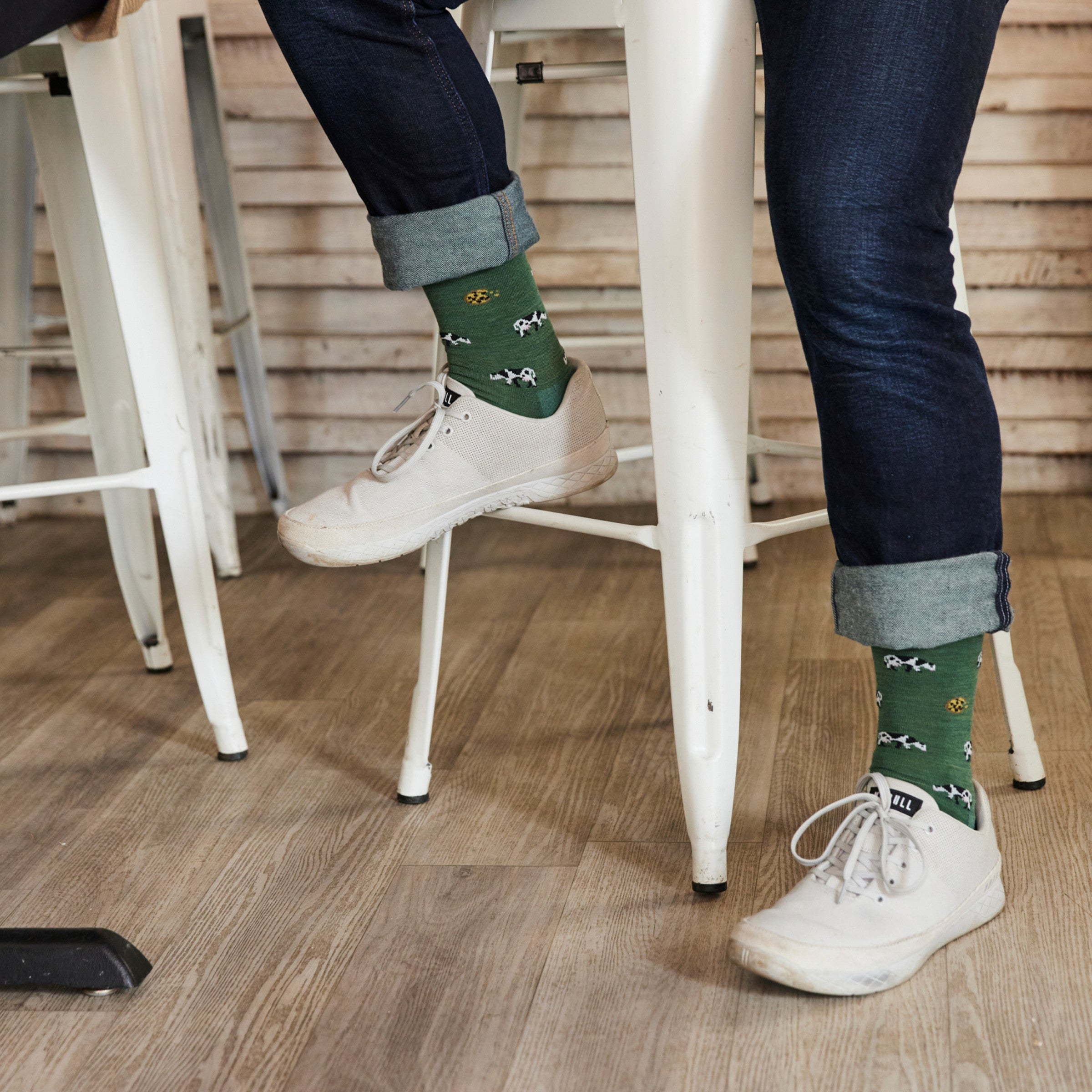 Men's Dairy Air Crew Lightweight Lifestyle Socks - Image 3