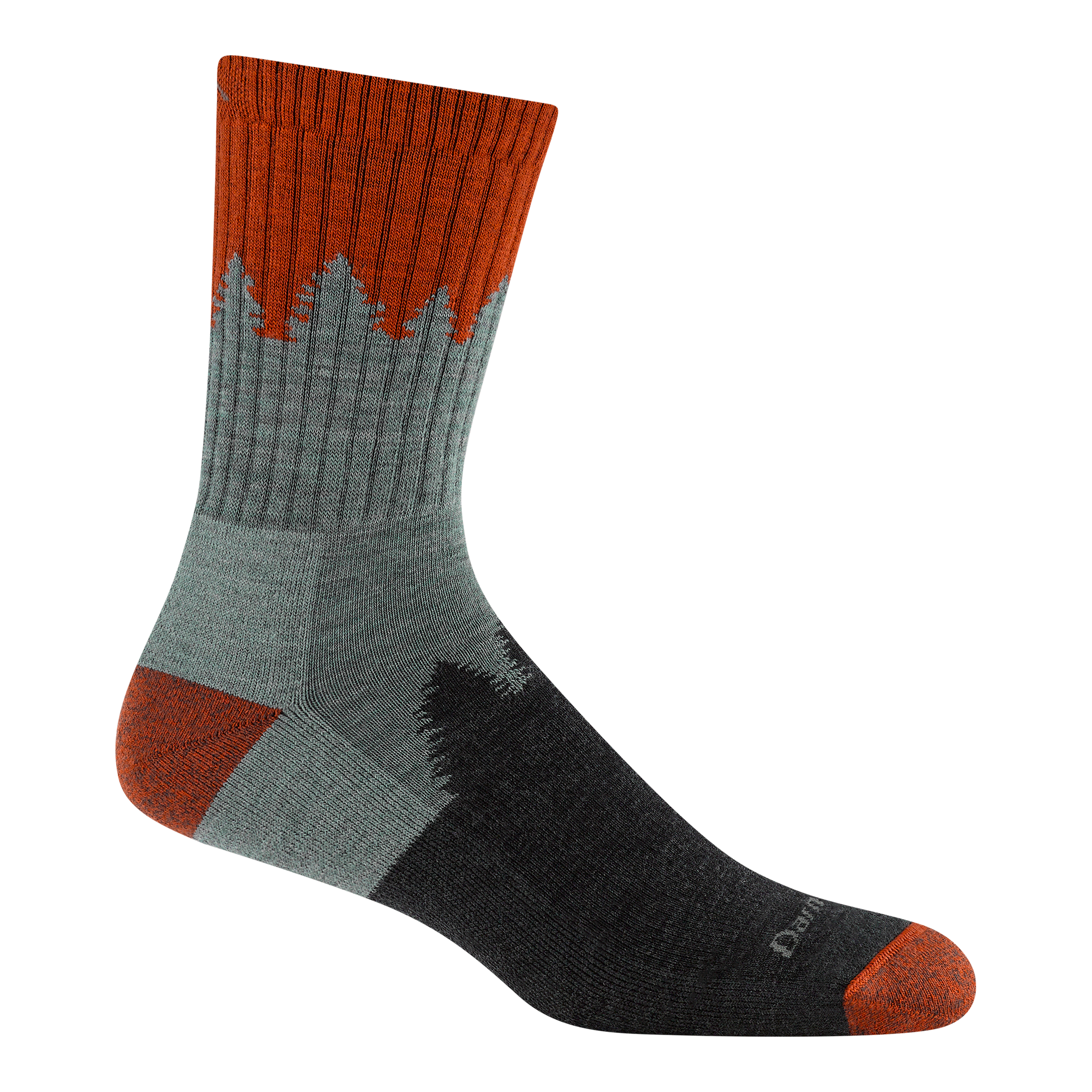 Men's Number 2 Micro Crew Midweight Hiking Socks - Image 2