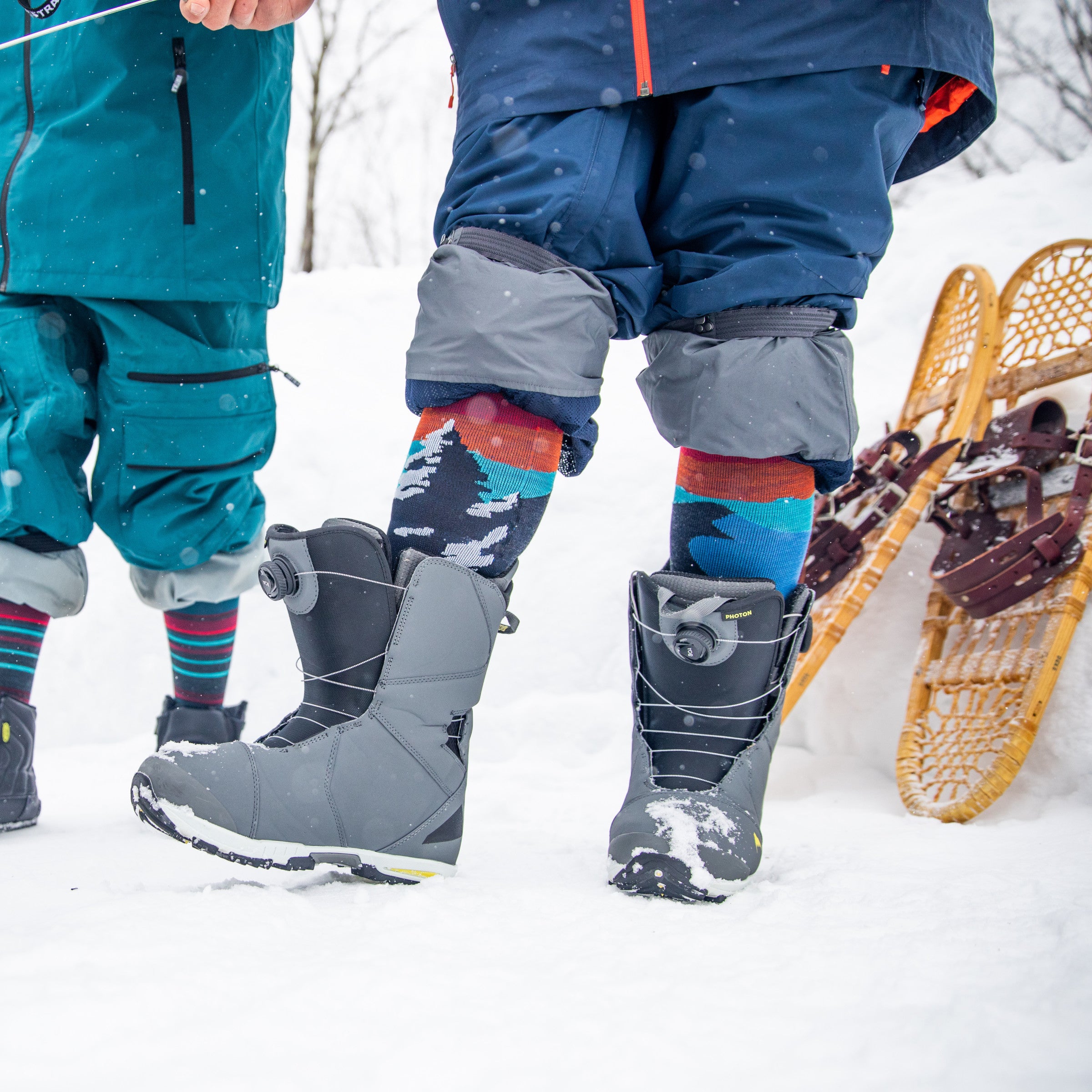 Men's Solstice Over-the-Calf Lightweight Ski & Snowboard Socks - Image 2