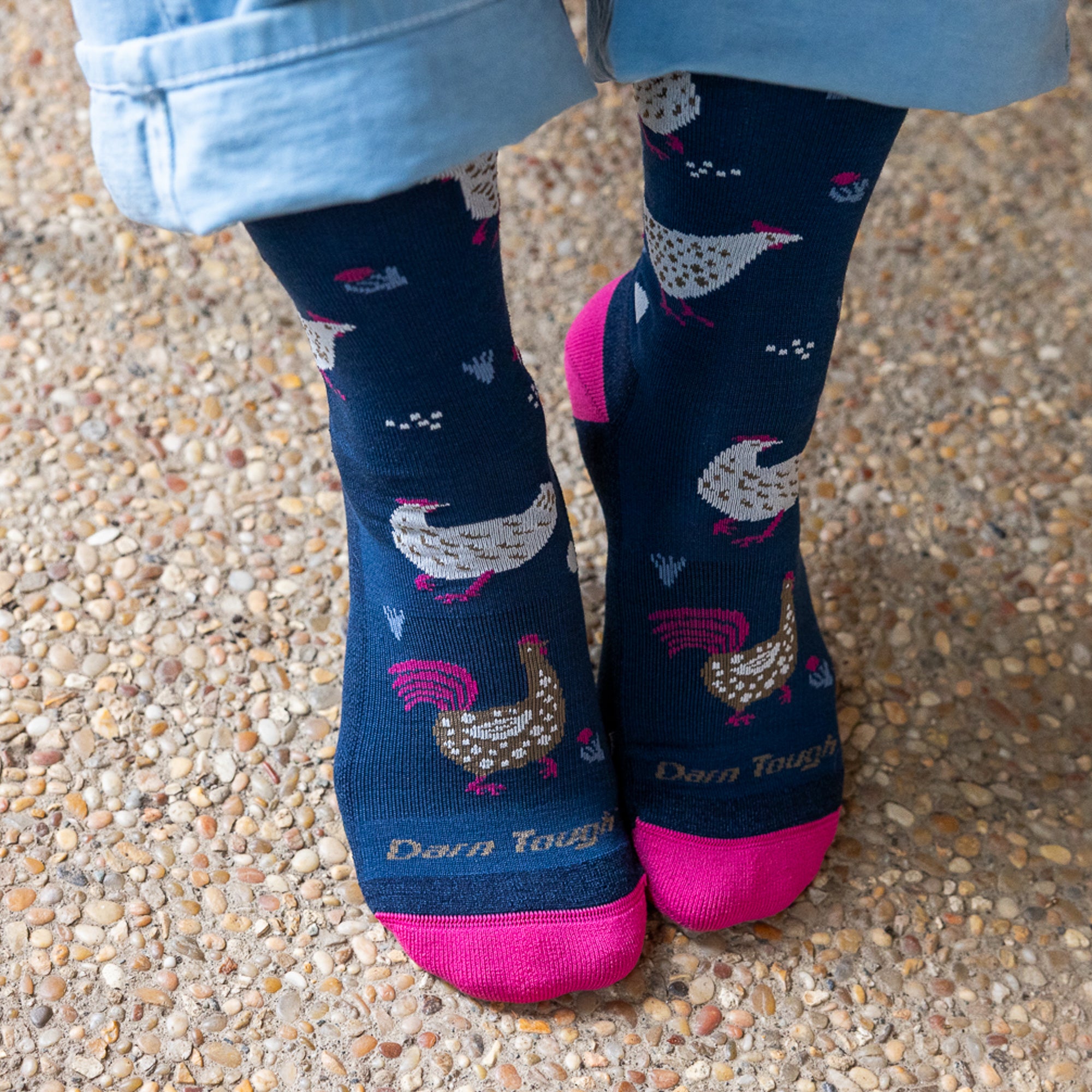 Women's Limited Edition Mother Clucker Crew Lightweight Lifestyle Socks - Image 4