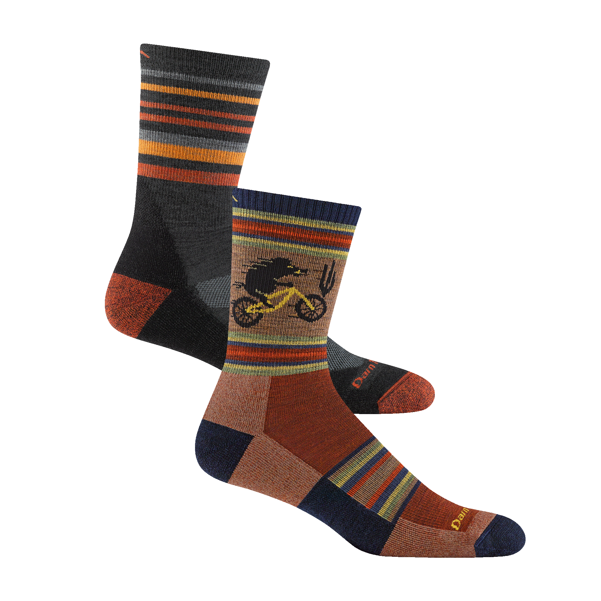 Men's Lightweight Micro Crew Hiking 2-Pack
