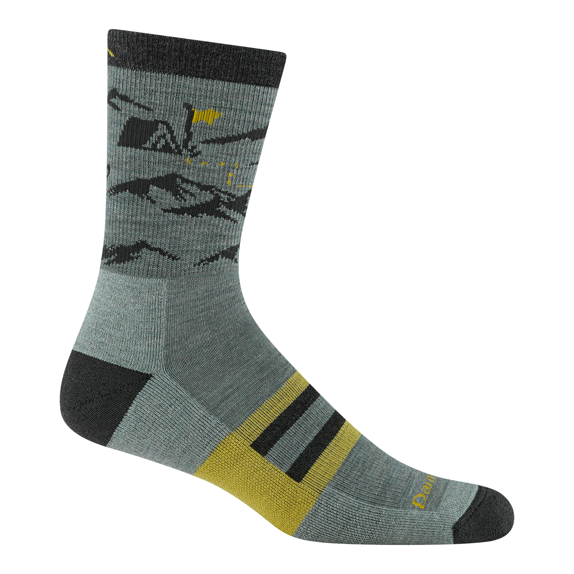 Men's Hike Hike Hut Micro Crew Midweight Hiking Socks-Last Chance