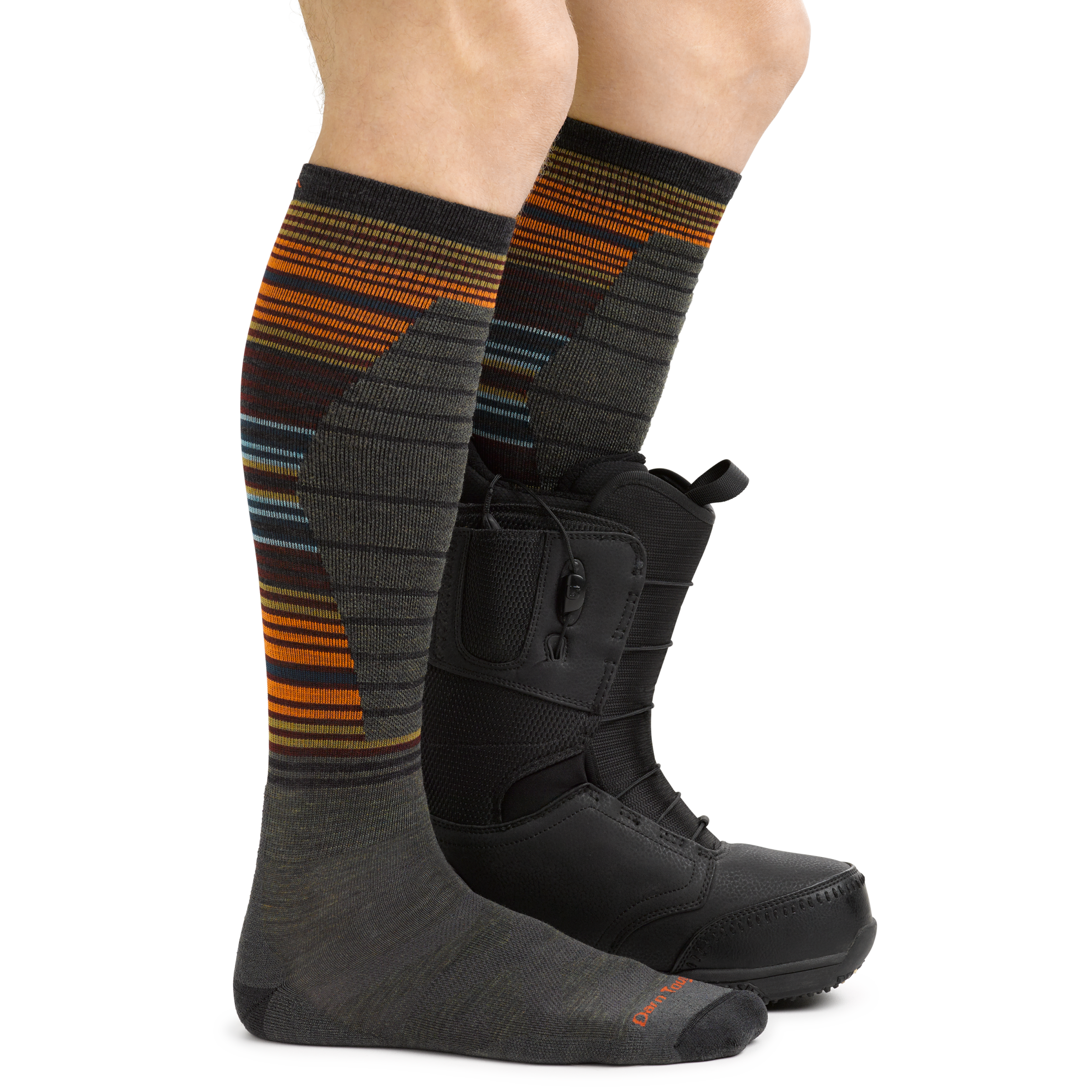 Men's Backwoods Over-the-Calf Lightweight Ski & Snowboard Sock-Last Chance - Image 3