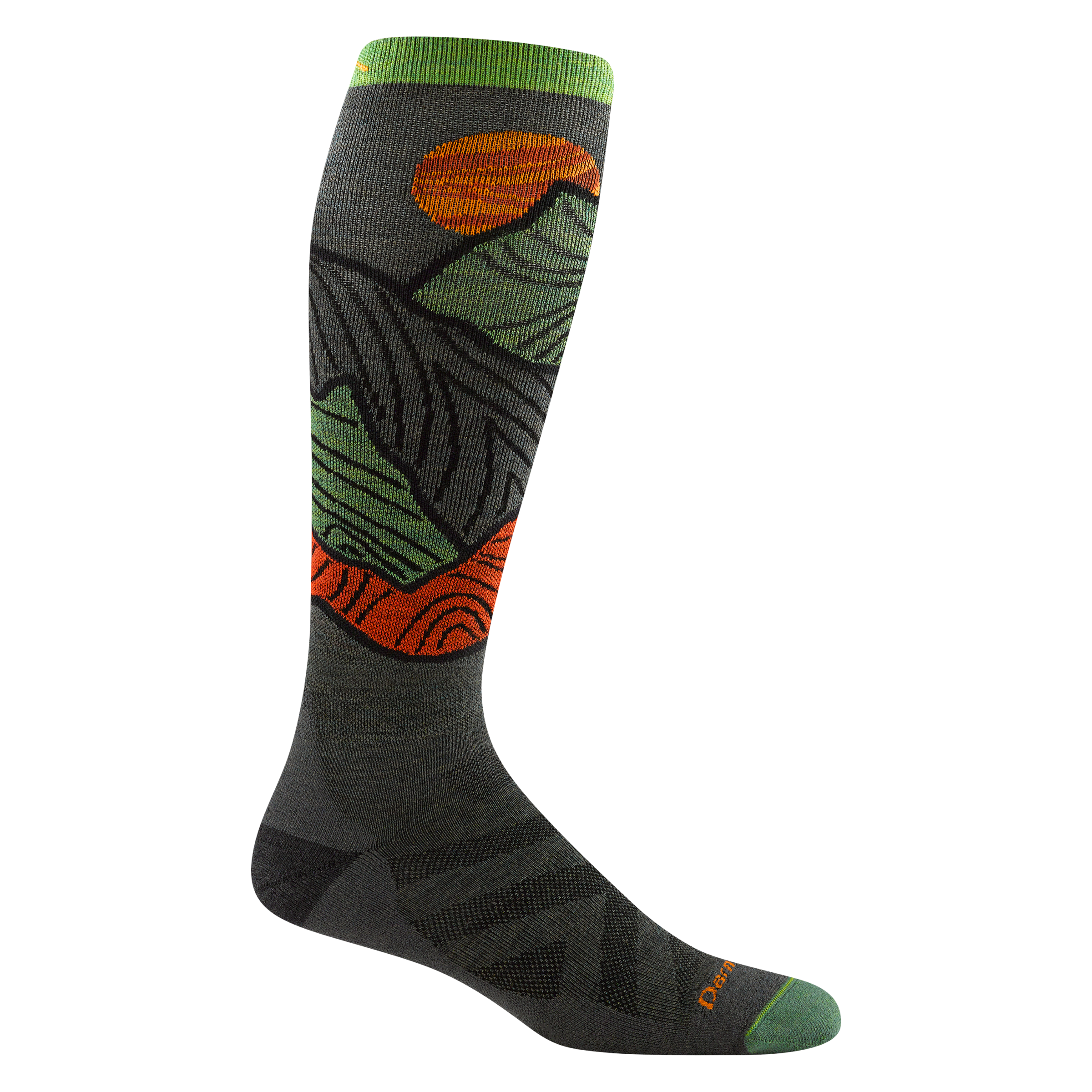 Men's Titan Over-the-Calf Lightweight Ski & Snowboard Socks - Image 2