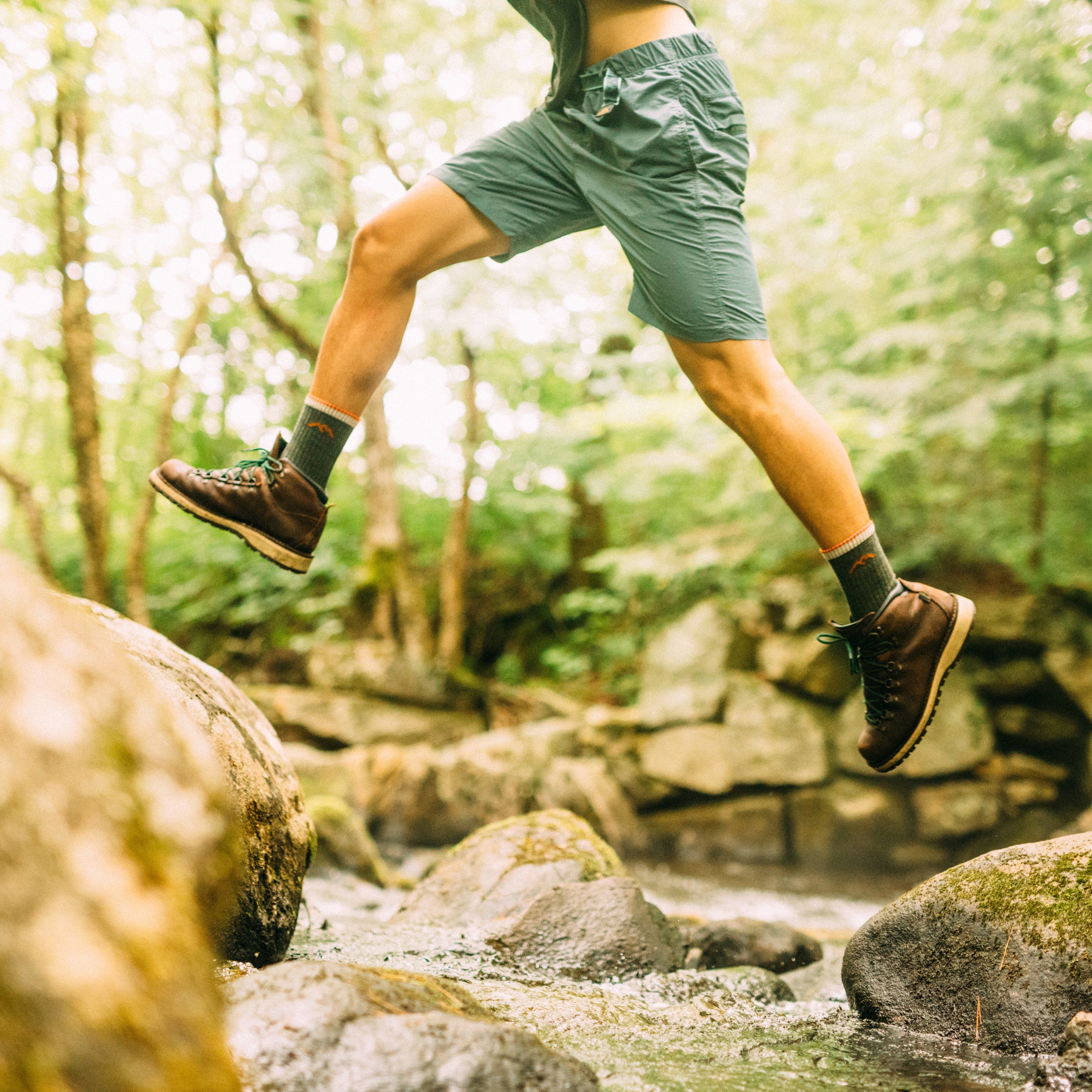 Men's Hiker Micro Crew Midweight Hiking Socks - Image 17
